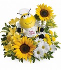 Bee Well Bouquet Cottage Florist Lakeland Fl 33813 Premium Flowers lakeland